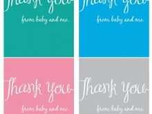 56 Creative Thank You Card Template Baby Shower Free Formating by Thank You Card Template Baby Shower Free
