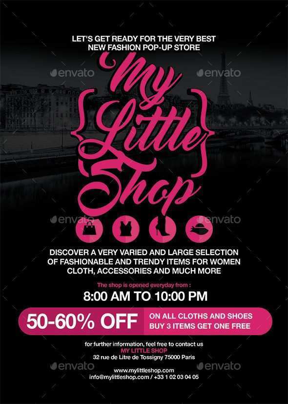 56 Customize Boutique Flyer Template Free With Stunning Design with Boutique Flyer Template Free