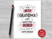 56 Customize Our Free Birthday Card Template Grandma Templates for Birthday Card Template Grandma
