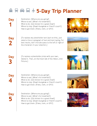 56 Customize Our Free Travel Itinerary Template Powerpoint in Word for Travel Itinerary Template Powerpoint