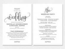 56 Customize Wedding Card Templates For Word Photo for Wedding Card Templates For Word