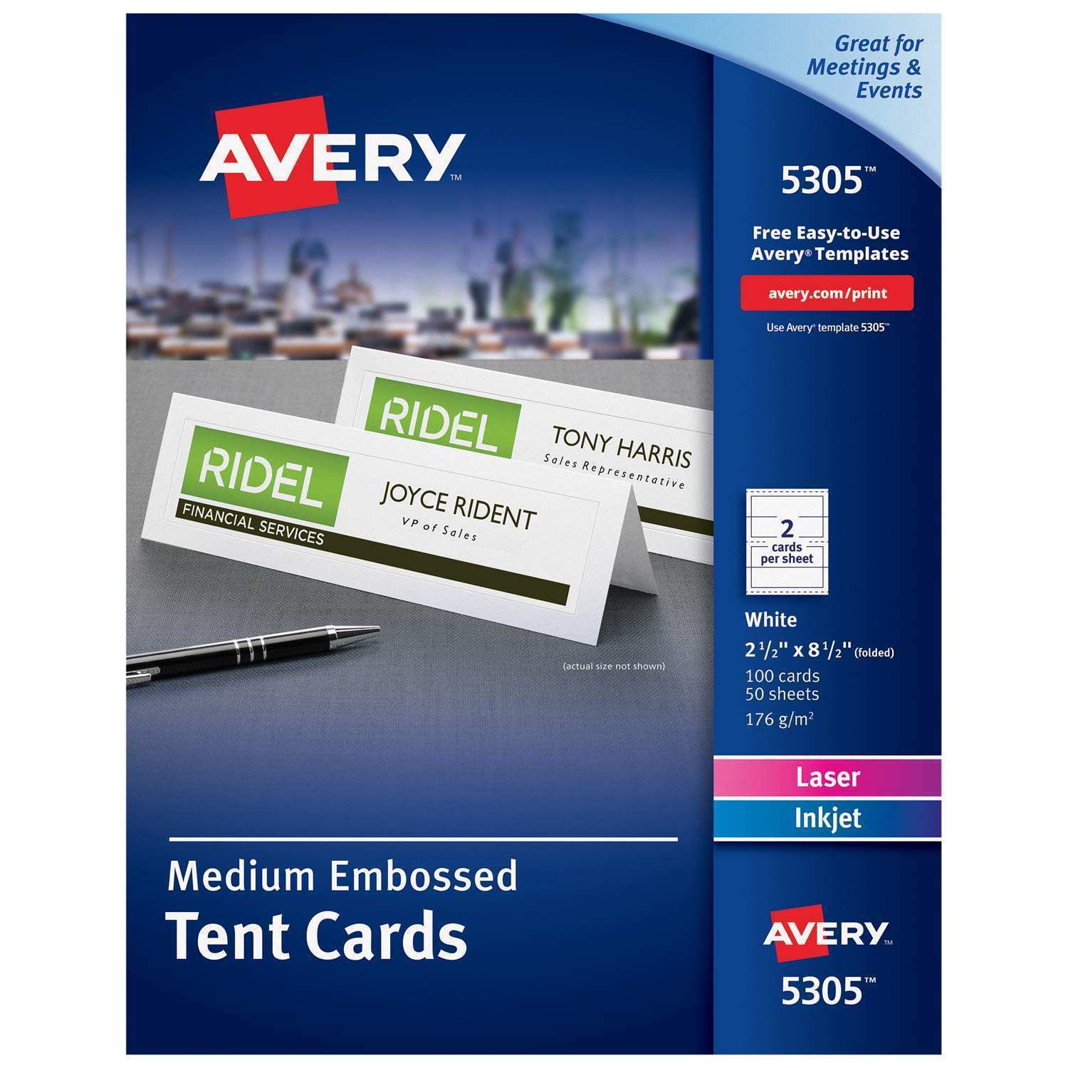56 Format Avery Name Tent Card Template Templates by Avery Name Tent Card Template