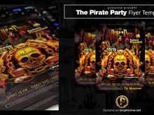 56 Format Pirate Flyer Template Free in Photoshop with Pirate Flyer Template Free