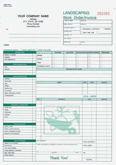 56 Free Landscape Company Invoice Template Maker for Landscape Company Invoice Template