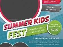 56 Free Printable Free Summer Camp Flyer Template PSD File for Free Summer Camp Flyer Template