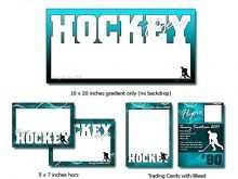 56 Free Printable Hockey Card Template Free in Photoshop by Hockey Card Template Free