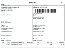 56 Free Printable Invoice Template For Customs PSD File by Invoice Template For Customs