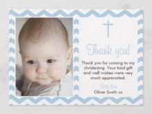 56 Free Printable Thank You Card Template For Baptism With Stunning Design for Thank You Card Template For Baptism