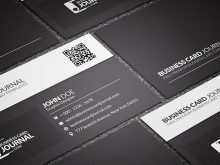 56 How To Create Business Card Template Black And White Layouts for Business Card Template Black And White