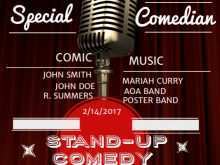 Stand Up Comedy Flyer Templates