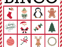 56 Online Christmas Bingo Card Template Templates for Christmas Bingo Card Template