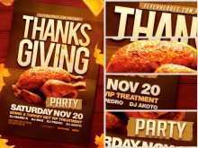 56 Online Thanksgiving Party Flyer Template Photo for Thanksgiving Party Flyer Template