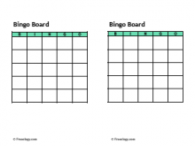 56 Printable Bingo Card Template 4X4 For Free with Bingo Card Template 4X4
