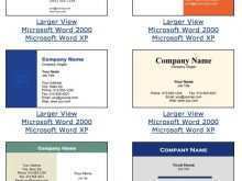56 Printable Microsoft Name Card Templates for Ms Word with Microsoft Name Card Templates
