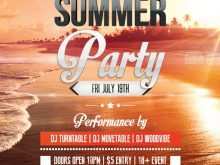 56 Printable Summer Party Flyer Template Free With Stunning Design by Summer Party Flyer Template Free