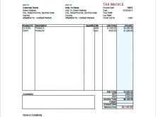 56 Standard Blank Tax Invoice Template Australia With Stunning Design for Blank Tax Invoice Template Australia