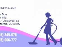 56 The Best Business Card Templates Housekeeping With Stunning Design with Business Card Templates Housekeeping
