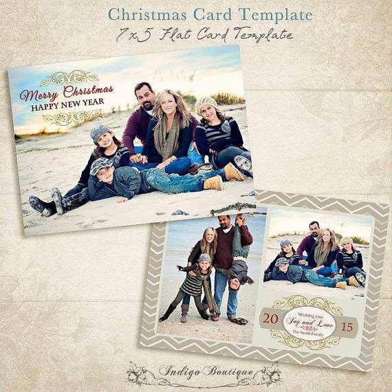 56 The Best Christmas Card Templates Etsy Templates for Christmas Card Templates Etsy