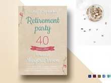 56 The Best Retirement Party Flyer Template in Photoshop with Retirement Party Flyer Template