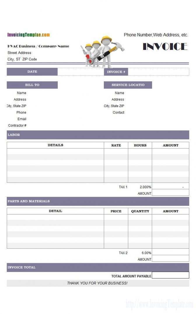 56 Visiting Diesel Repair Invoice Template for Ms Word with Diesel Repair Invoice Template