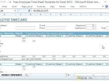 56 Visiting Excel Spreadsheet Time Card Template Formating with Excel Spreadsheet Time Card Template