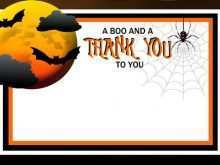 56 Visiting Halloween Thank You Card Template With Stunning Design for Halloween Thank You Card Template