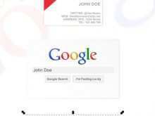 57 Adding Google Name Card Template For Free with Google Name Card Template