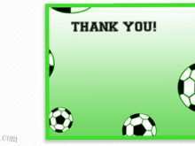 57 Adding Soccer Thank You Card Template in Word with Soccer Thank You Card Template