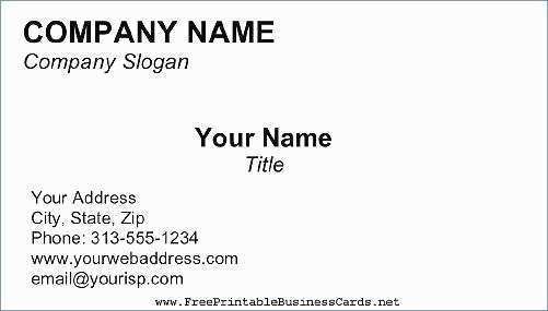 57 Best Business Card Template In Microsoft Word 2010 Download for Business Card Template In Microsoft Word 2010