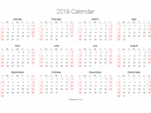 Daily Calendar Template May 2019