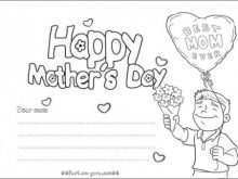 57 Blank Happy Mothers Day Card Template Photo with Happy Mothers Day Card Template