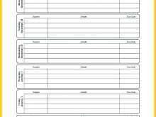 57 Blank Student Schedule Template Word in Word for Student Schedule Template Word