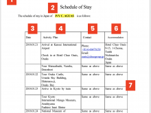 57 Create Travel Itinerary Template For Us Visa Download for Travel Itinerary Template For Us Visa