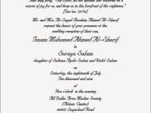 57 Create Wedding Card Templates Muslim Download for Wedding Card Templates Muslim