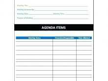 57 Create Weekly Meeting Agenda Template Excel in Word with Weekly Meeting Agenda Template Excel