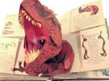 57 Creating T Rex Pop Up Card Template Formating for T Rex Pop Up Card Template