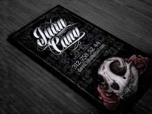 57 Creating Tattoo Business Card Template Download in Word by Tattoo Business Card Template Download