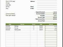 57 Creative Landscape Invoice Template Excel Download for Landscape Invoice Template Excel