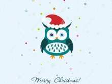 57 Creative Owl Christmas Card Template Photo by Owl Christmas Card Template