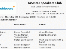 57 Creative Toastmasters Meeting Agenda Template Now for Toastmasters Meeting Agenda Template