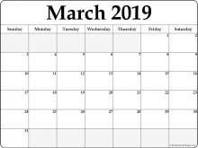 57 Customize Our Free Daily Calendar Template March 2019 Photo for Daily Calendar Template March 2019