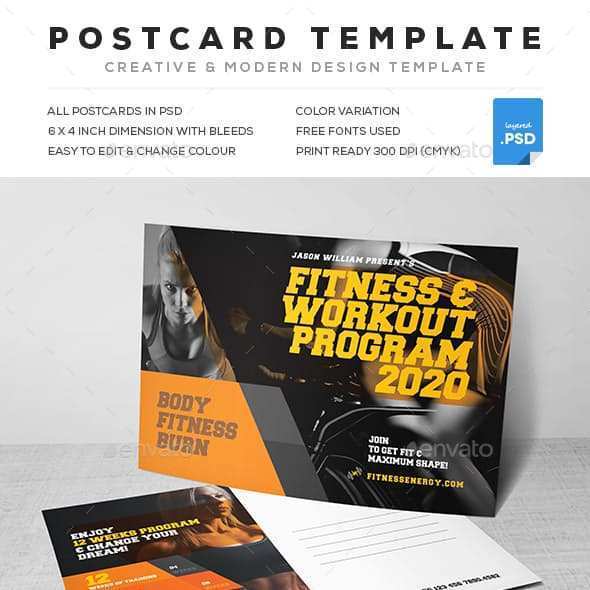 57 Customize Our Free Postcard Template Graphicriver for Ms Word for Postcard Template Graphicriver