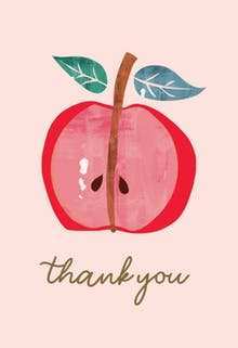 57 Format Apple Thank You Card Template Photo with Apple Thank You Card Template