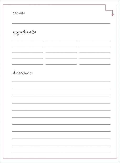 57 Free 4 X 6 Recipe Card Template For Word Maker with 4 X 6 Recipe Card Template For Word
