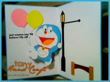 57 How To Create Doraemon Birthday Card Template With Stunning Design by Doraemon Birthday Card Template