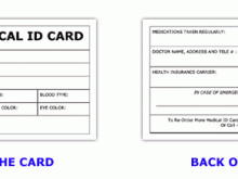 57 How To Create Emergency Id Card Template Photo with Emergency Id Card Template