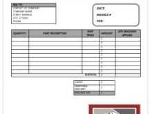 57 How To Create Garage Invoice Template Pdf for Garage Invoice Template Pdf