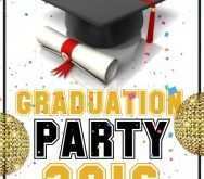 57 How To Create Graduation Party Flyer Template PSD File by Graduation Party Flyer Template