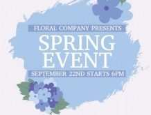 57 Online Spring Event Flyer Template for Ms Word by Spring Event Flyer Template