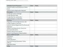 Travel Planning Checklist Template